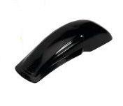 REAR 7" FENDER BLACK, UNIVERSAL REAR FENDER, SIDECAR