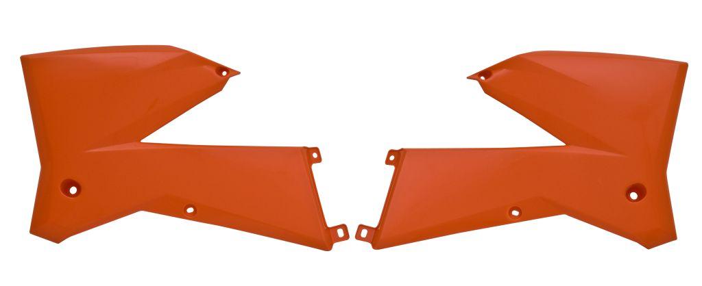 RADIATOR SCOOPS 05-06 KTM SX/S, RTECH R-CVKTMAR0005 ORANGE