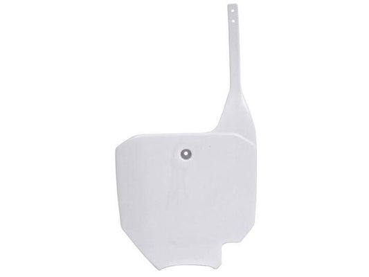 FRONT PLATE CRF150 CR80 CR85, RTECH R-TBCR0BN0085 WHITE