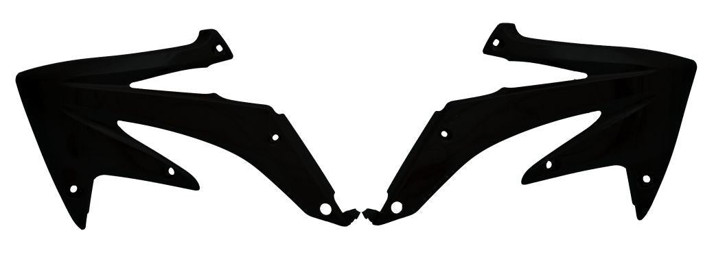 RADIATOR SCOOPS 05-08 CRF450, RTECH R-CVCRFNR0005 BLACK