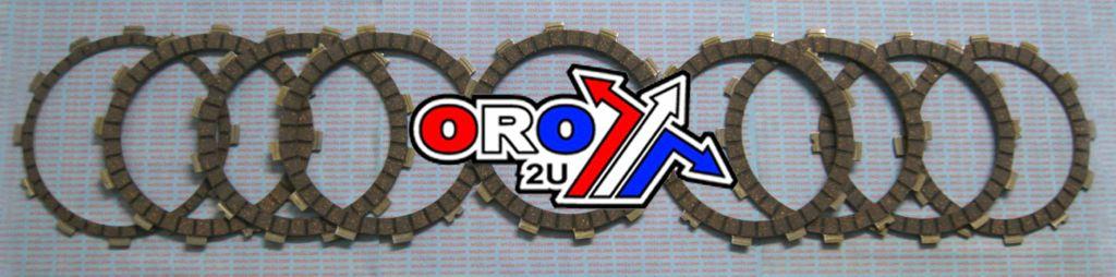 CLUTCH FRICTION PLATE SET/9 [CK2356], YAMAHA YZF WRF426 01-02