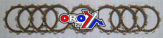 CLUTCH FRICTION PLATE SET/9 [CK2355], MX-03568C YZF/WRF250 01-16