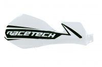 HANDGUARDS WHITE 04 KXF/RMZ250, RTECH R-KITPMKXFBN4