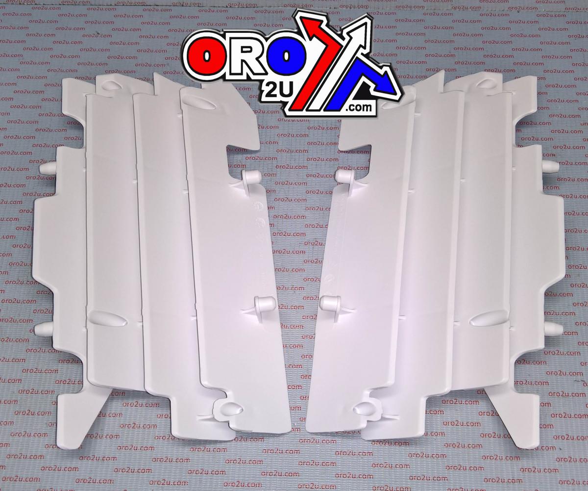 LOUVERS RAD CR125/250 04 WHITE, POLISPORT 8459900001