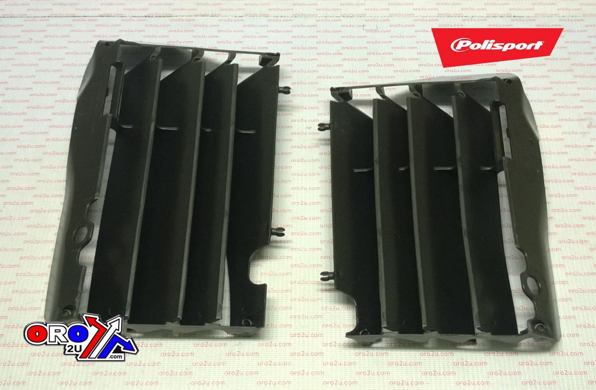 LOUVERS RAD CRF450R 15-16 BLK, POLISPORT 8457400001