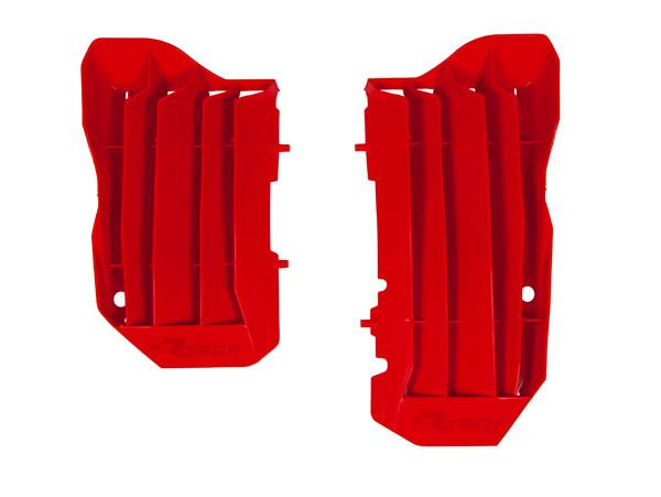 RAD LOUVERS OVERSIZE 18-19 CRF250R RED, RTECH R-GRCRFRS0018