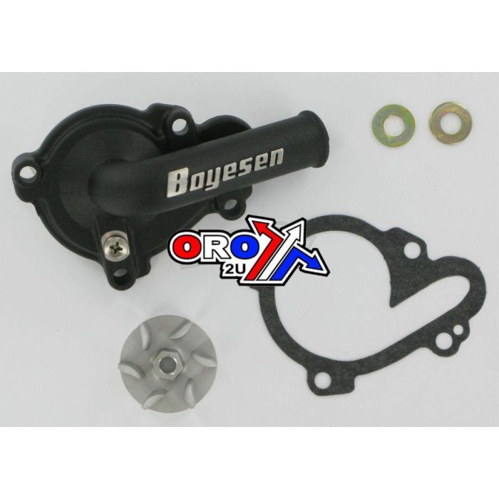 WATER PUMP COVER 01-13 YZ250F, 01-13 WR250F SUPERCOOLER, WATER PUMP KIT BOYESEN WPK37B