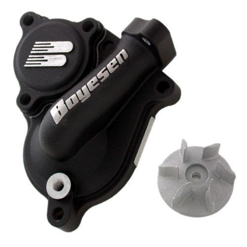 WATER PUMP COVER 04-16 KX250F, BOYESEN WPK-17B SUPERCOOLER