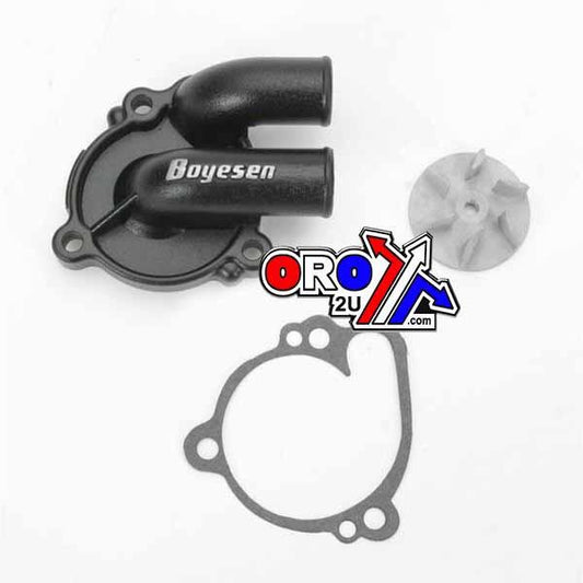 WATER PUMP COVER 01-23 KX85, SUPERCOOLER BOYESEN WPK-10B