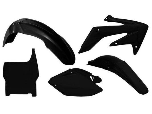 PLASTIC KIT CRF450 05-06 BLACK, RTECH R-KITCRF-NR0-506