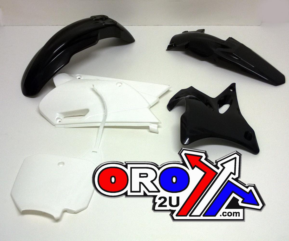 PLASTIC KIT YZ 85 02-14 BLACK OEM STYLE, AUTC181