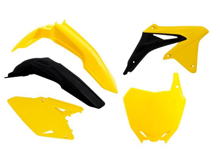 PLASTIC KIT/5 08-17 RMZ450, OEM14 RTECH R-KITRMZ-OEM-508