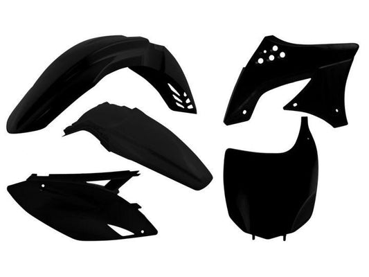 Kawasaki KXF KX-F 450 Plastic Kit / Body Set – Black – 2009–2011