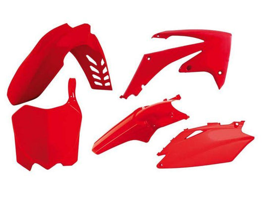 PLASTIC KIT/5 CRF450 09-10 RED, RTECH R-KITCRF-RS0-513