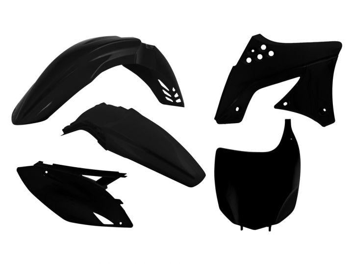 Kawasaki KXF KX-F 250 Plastic Kit / Body Set Black 2009–2012