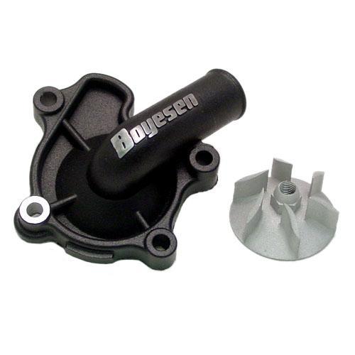 WATER PUMP COVER 10-17 CRF250R, SUPERCOOLER BOYESEN WPK-07AB, BLACK