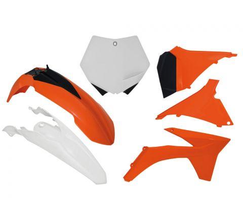 PLASTIC KIT/6 SX125-250 12 OEM, RTECH R-KITKTM-OEM-509