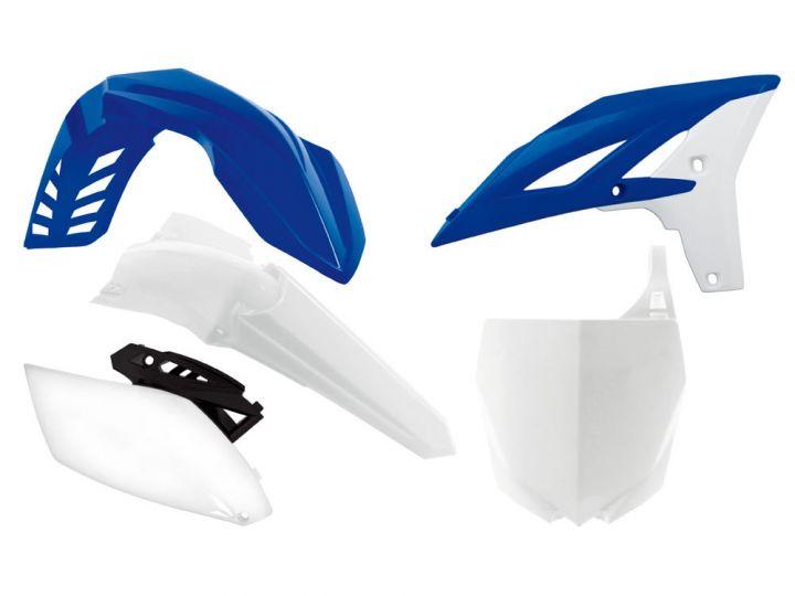 PLASTIC KIT/5 10-13 YZF250, RTECH R-KITYZF-BL0-510, 2013 BLUE/WHITE