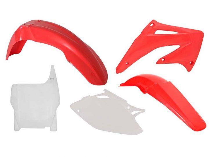 PLASTIC KIT/5 CRF450R 2004 OEM, RTECH R-KITCRF-OEM-505