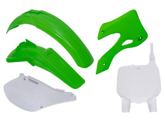 PLASTIC KIT/5 99-02 KX125/250, OEM RTECH R-KITKX0-OEM-501