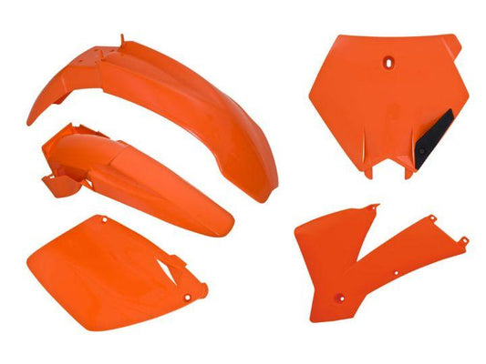 KTM SX / EXC Plastic Kit / Body Set Orange – 2001–2003