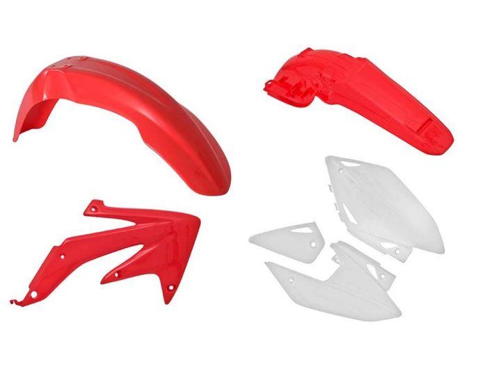 PLASTIC KIT CRF450X 05-07, RTECH R-KITCRX-OEM-414