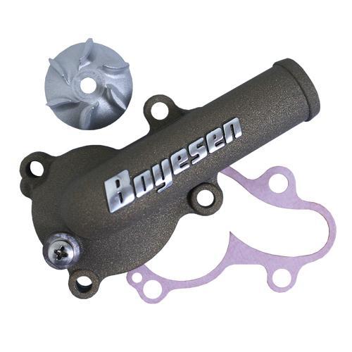 WATER PUMP COVER 16-18 KX450F, Supercooler BOYESEN WPK-18AM, MAGNESIUM