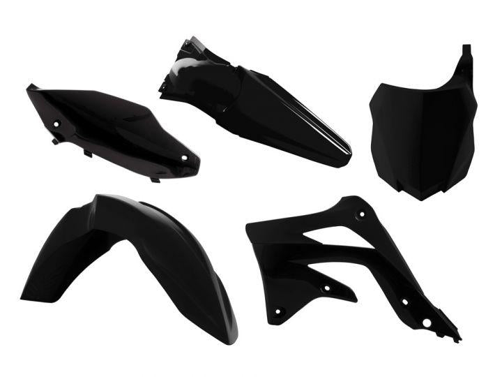 Kawasaki KXF KX-F 450 Plastic Kit / Body Set – Black – 2013–2015