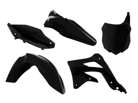 Kawasaki KXF KX-F 450 Plastic Kit / Body Set – Black – 2013–2015