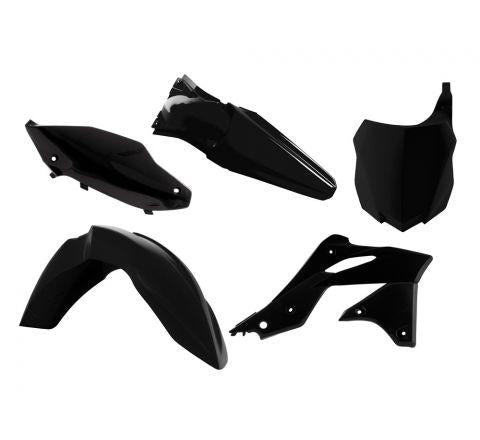 Kawasaki KXF KX-F 250 Plastic Kit / Body Set – Black – 2013–2016