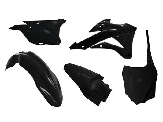 PLASTIC KIT/5 14-21 KX85/100 BLACK, RTECH R-KITKX0-NR0-518