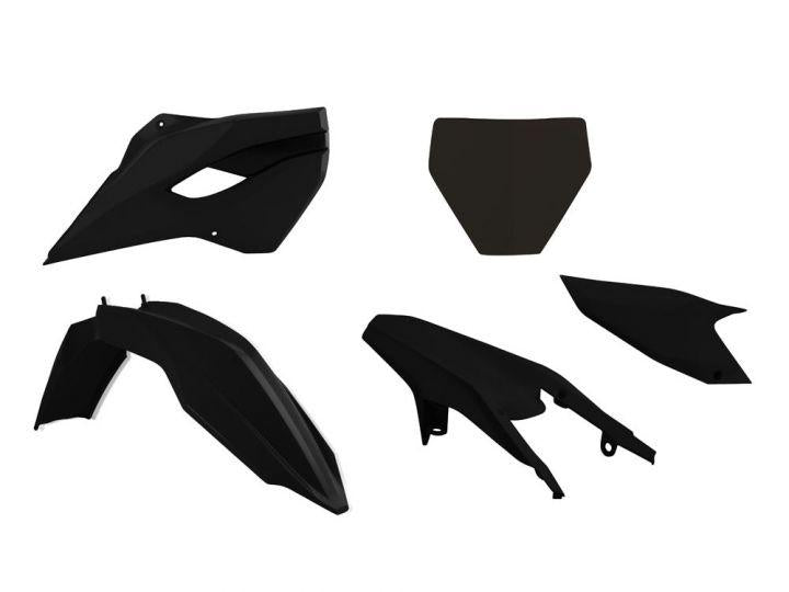 Husqvarna TC / FC Plastic Kit / Body Set – Black – 2014–2015