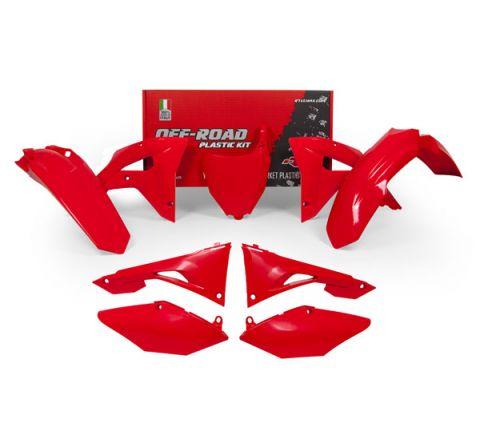 PLASTIC KIT/6 RED 17-18 CRF450RX, RTECH R-KITCRF-RS0-600, RED