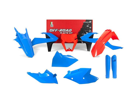 KTM EXC-F / EXC Plastic Kit / Body Set – Light Blue LTD Edition TLD – 2017–2019