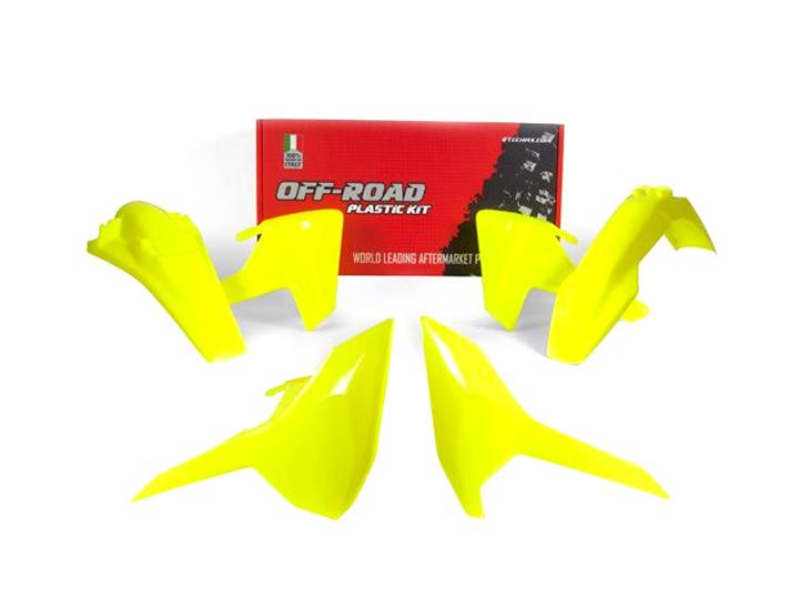 Husqvarna TE FE TX  Plastic Kit / Body Set – Yellow – 2017–2018