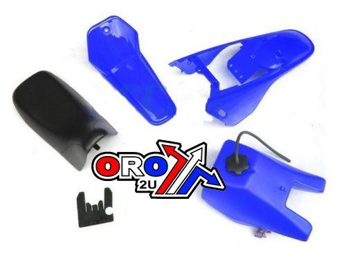 SEAT TANK FENDER KIT PW80 HX UL009 BLUE