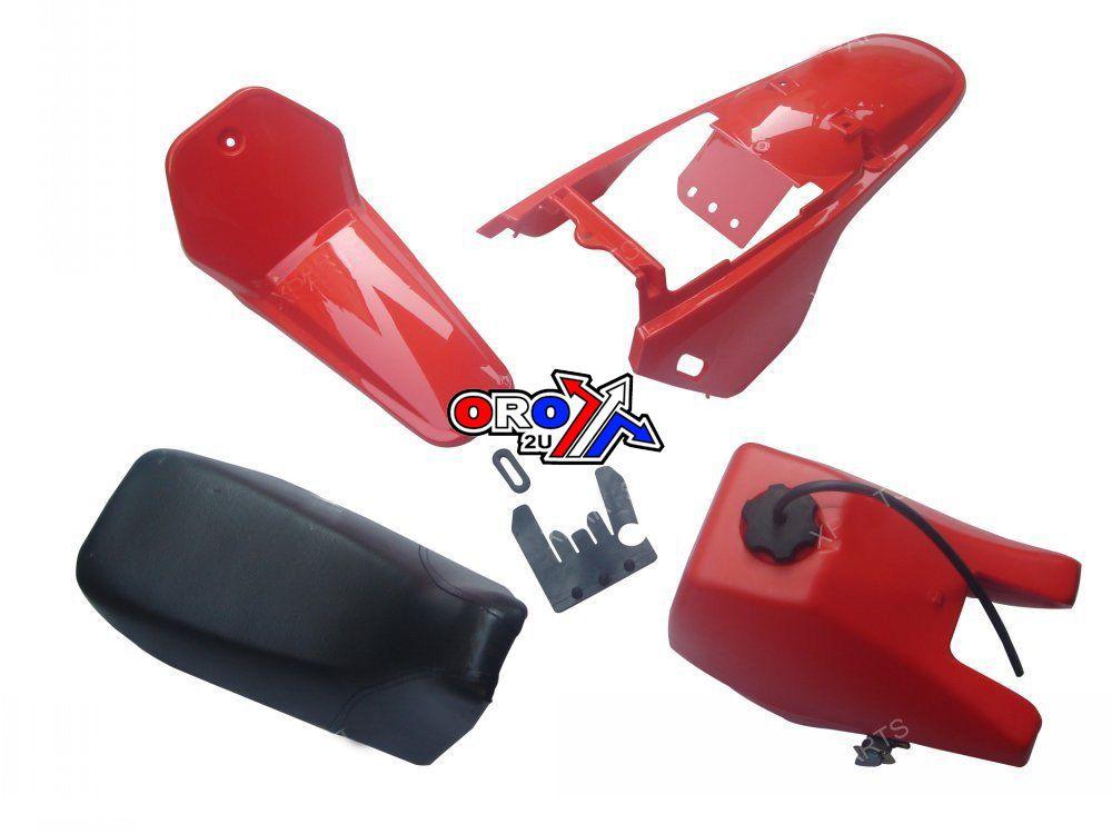 SEAT TANK FENDER KIT PW80 HX UL009 RED