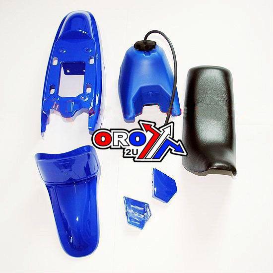 SEAT TANK FENDER KIT PW50 HX PW010 BLUE