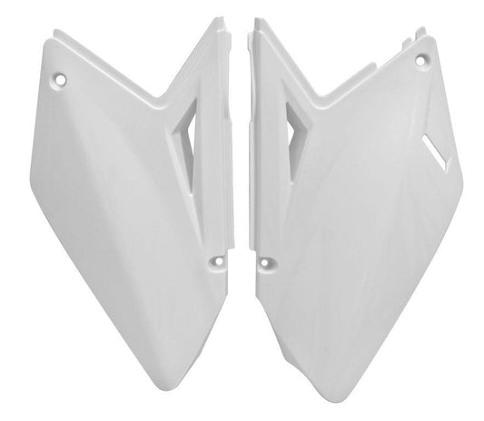 SIDE PANELS 07-09 RMZ250 WHITE, RTECH R-FIRMZBN2507