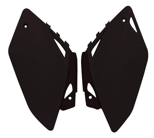 SIDE PANELS 07-08 CRF450R, RTECH R-FICRFNR0007 BLACK