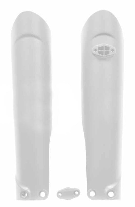 KTM SX-F / SX Fork Guards – White – 2015–2022