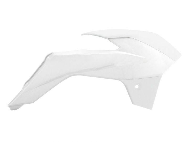 13-17 KTM85 RAD SCOOPS WHITE, RTECH R-CVKTMBN0985