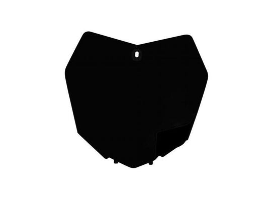 FRONT PLATE 2013-15 KTM SX/SXF, BLACK RTECH R-TBKTMNR0013