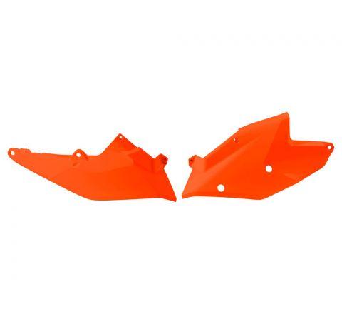 SIDE PANELS 16-18 KTM SX/SX-F, ORANGE, RTECH R-FIKTMAR0016