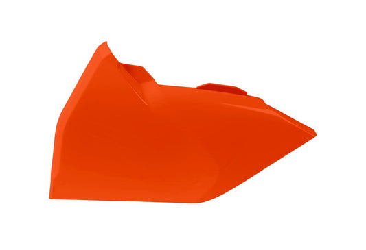 AIRBOX COVER 16-18 KTM SX/SXF, ORANGE, RTECH R-FIKTMARSX16, LEFT SIDE