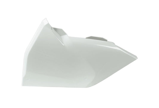 AIRBOX COVER 16-18 KTM SX/SXF, WHITE, RTECH R-FIKTMBNSX16, LEFT SIDE