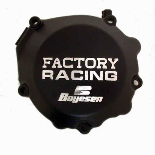 IGNITION COVER 88-98 YZ250, BOYESEN SC-32B BLACK