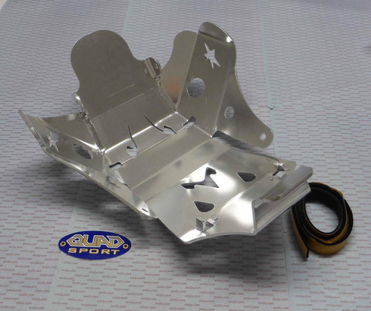 SKIDPLATE ENDURO 02-04 CRF450, 120310229, ALUMINIUM BASH PLATE