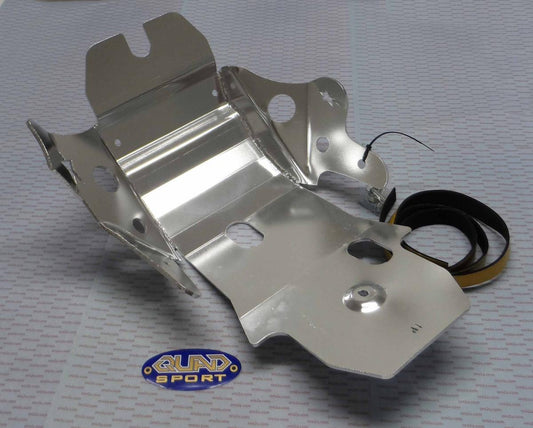 SKIDPLATE ENDURO 07-08 WRF250, 120610231, ALUMINIUM BASH PLATE