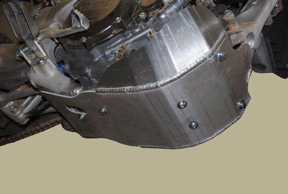 SKID PLATE ENDURO 12-16 WR450F, 489 UTAH MADE IN USA